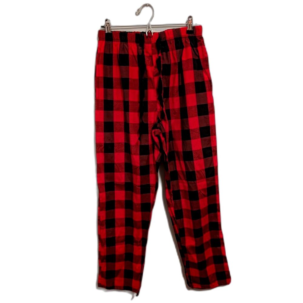 #followme Men's Buffalo Plaid Poplin Pajama Pants - Size S NWOT